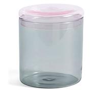 HAY Bocal en Verre Borosilicate avec Couvercle 13,5 x 12 cm