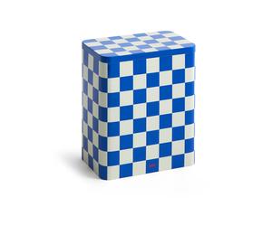 HAY Bocal Tin Container large Blue-off white