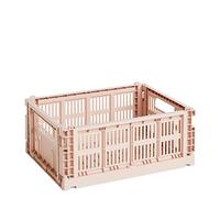 HAY Boîte de transport Colour Crate M en polypropylène recy e couleur poudre