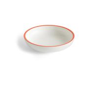HAY Bol de service S Sobremesa Ø20 cm White-red