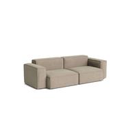 HAY Canapé Mags Soft Low Armrest 2.5 places combinaison 1 Linara beige. housse amovible