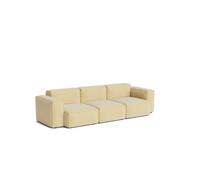 HAY Canapé Mags Soft Low Armrest 2.5 places combinaison 1 Tartaglia Ocre white. housse amovible
