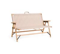 HAY Canapé pliable Outdoor Market Beige-rouge. 2-places
