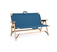 HAY Canapé pliable Outdoor Market Blue-beige. 2-places