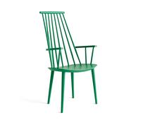 HAY Chaise à accoudoirs J110 Bouleau Jade green laqué
