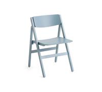 HAY Chaise Backflip Chair Cloud blue. hêtre laqué