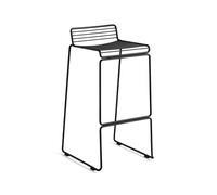 HAY Chaise de bar Hee High barstol Black