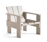 HAY Chaise lounge Crate en pin laqué London fog