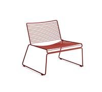 HAY Chaise lounge Hee – WxHxD 72x67x67 cm – Marron rouille