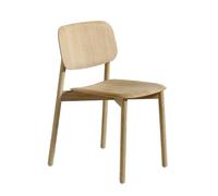 HAY Chaise Soft Edge Wood Base - mat verni