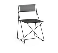 HAY Chaise X-Line Indoor Outdoor Noir