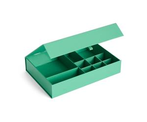 HAY Coffret à bijoux Colour Storage 23.2x16.1 cm Emerald green