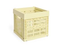 HAY Colour Crate Cube 29.5x29.5 cm Light yellow