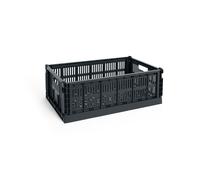 HAY Colour Crate L 34.5x53 cm Charcoal