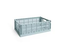 HAY Colour Crate L 34.5x53 cm Dusty blue