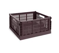 HAY Colour Crate L Square 42x42 cm Bordeaux