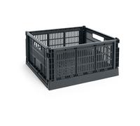 HAY Colour Crate L Square 42x42 cm Charcoal