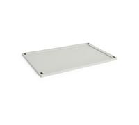 HAY Colour Crate lock plastic large Grey