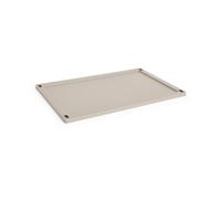 HAY Colour Crate lock plastic large Warm grey