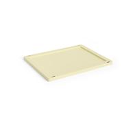 HAY Colour Crate lock plastic medium Light yellow
