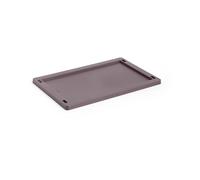 HAY Colour Crate lock plastic small Bordeaux