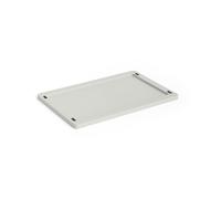 HAY Colour Crate lock plastic small Grey