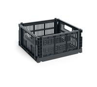HAY Colour Crate M Square 29.5x29.5 cm Charcoal