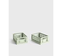 Set de 2 paniers Colour Crate recyclé mini LxWxH 17x13x8cm