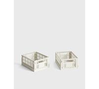 HAY Colour Crate Mini men Home deco white en taille: ONE SIZE