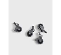 HAY Colour Crate Wheels Set of 4 Medium men Home deco grey taille: ONE SIZE