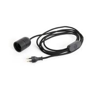 HAY Cordon de la lampe Common Table 2.4 m Soft black