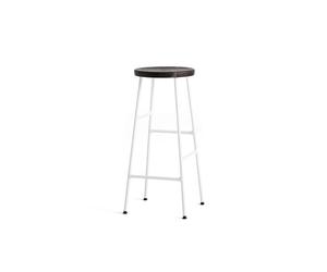 HAY Cornet Tabouret de Bar H75 Blanc Crème/Chêne Fumé