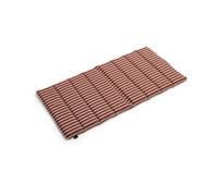 HAY Coussin d’assise Terrazza Folding Terracotta bold stripe. 82x40 cm