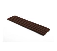 HAY Coussin de schäslong Palissade Chaise lounge Soft Quilted Iron red