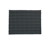 HAY Coussin pour canapé Outdoor Market Black-beige. 2-places