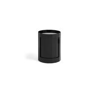 HAY Conteneur bas Facet anthracite HxØ 49x38cm