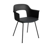 HAY Fauteuil Layout Armchair 213 Grano Black acier noirci