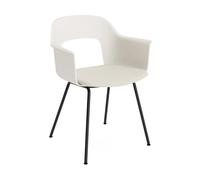 HAY Fauteuil Layout Armchair 213 Mode 011 Cream white acier noirci