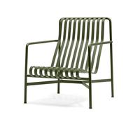 HAY Fauteuil lounge Palissade High Olive