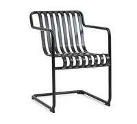 HAY Fauteuil Palissade Cantilever Dining Anthracite