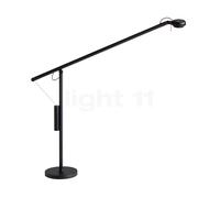 HAY Fifty-Fifty Lampe de bureau LED noir Ce luminaire comporte des modules à LED prémontés de classes énergétiques A A++, A+, A