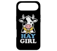 Hay Girl Dairy Farm Amoureuse de Vache Coque pour iPhone Air