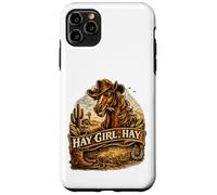 Hay Girl, Foin Amateur de Chevaux de Jeu de Mots drôle d'équitation Coque pour iPhone 11 Pro Max