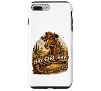 Hay Girl, Foin Amateur de Chevaux de Jeu de Mots drôle d'équitation Coque pour iPhone 7 Plus/8 Plus