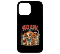 Hay Girl Funny Cow Coque pour iPhone 13 Pro Max