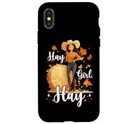 HAY GIRL HAY Coque pour iPhone X/XS