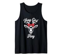 Hay Girl Hay Funny Goat Lover pour Filles Débardeur
