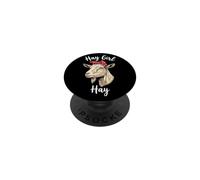 Hay Girl Hay Funny Goat Lover pour Filles PopSockets PopGrip Adhésif