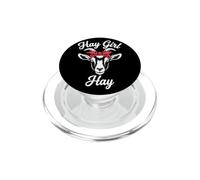 Hay Girl Hay Funny Goat Lover pour Filles PopSockets PopGrip pour MagSafe