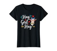 Hay Girl Hay Funny Goat Lover pour Filles T-Shirt